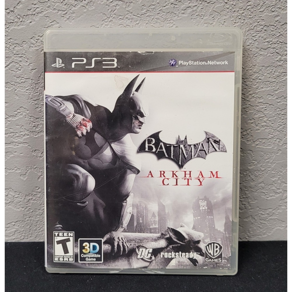 Playstation 3 Video Game Batman Arkham City PS3